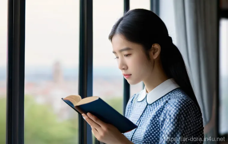 시즈카의 매력 포인트 - **Prompt:** A serene and approachable young woman, akin to Shizuka, with a gentle, genuine smile, si...